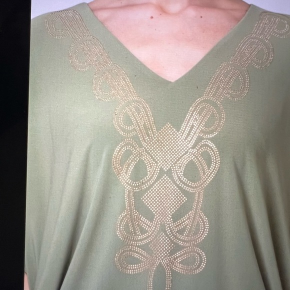 Joseph Ribkoff - dress in sage - Picture 2 of 8